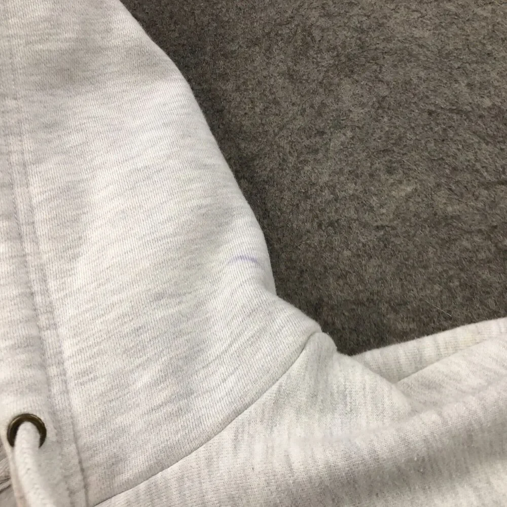 St Louis Blues Hoodie Mens Small Gray Spell Out Logo Sweatshirt Pullover Hockey* - Picture 9 of 15